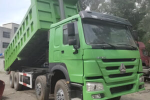 HOWO USED 8×4 371HP DUMP TRUCK