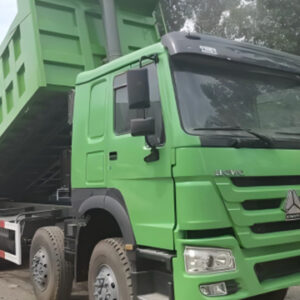 HOWO USED 8×4 371HP DUMP TRUCK