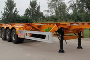 3 AXLES 40FT SKELETON SEMI TRAILER