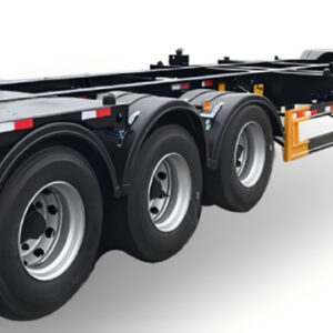 3 AXLES 45FT SKELETON SEMI TRAILER