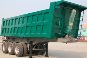 THREE AXLE DUMP SEMI-TRAILER